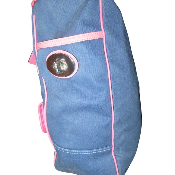 Coach 2008 Limited Edition Bonnie Cashin Navy Canvas Tote - Picture 4 of 11